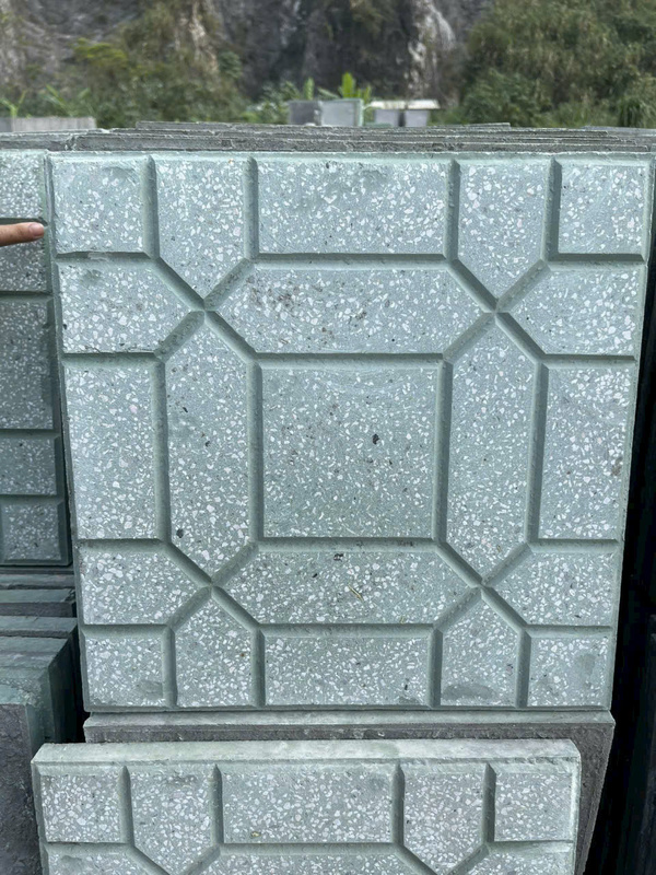 Gạch Terrazzo mai rùa non màu xanh - Gạch Bắc Việt - Công Ty Cổ Phần Tư Vấn Và Xây Dựng Hạ Tầng Kỹ Thuật Bắc Việt